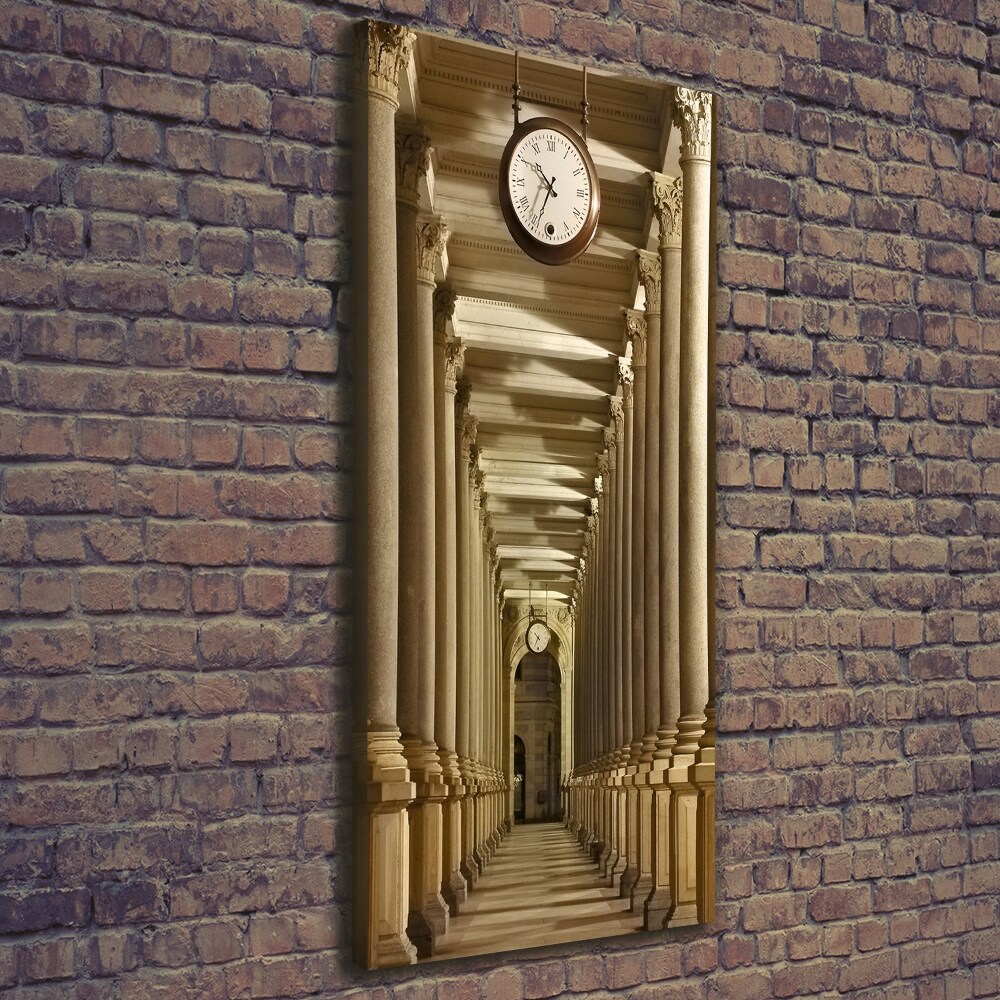 Large canvas wall art Market colonnade