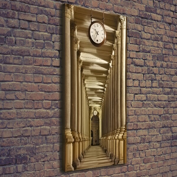 Large canvas wall art Market colonnade