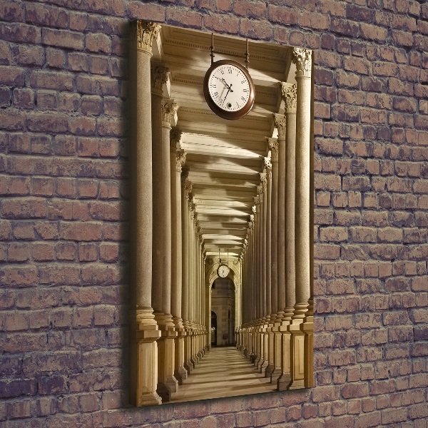 Large canvas wall art Market colonnade