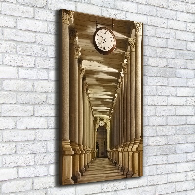 Large canvas wall art Market colonnade