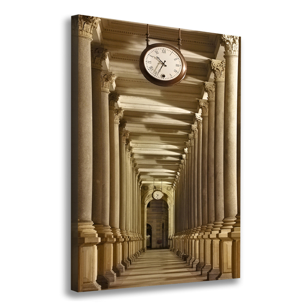 Large canvas wall art Market colonnade