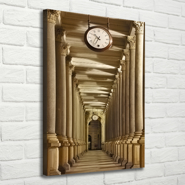 Large canvas wall art Market colonnade