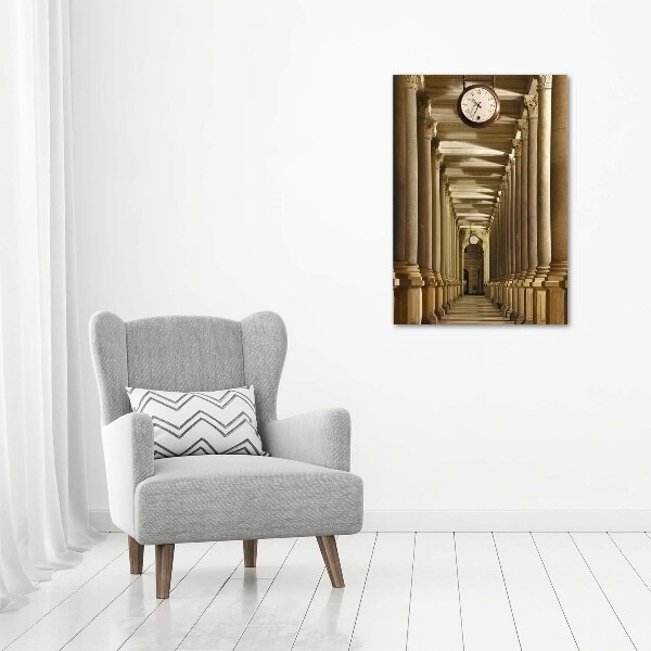 Large canvas wall art Market colonnade