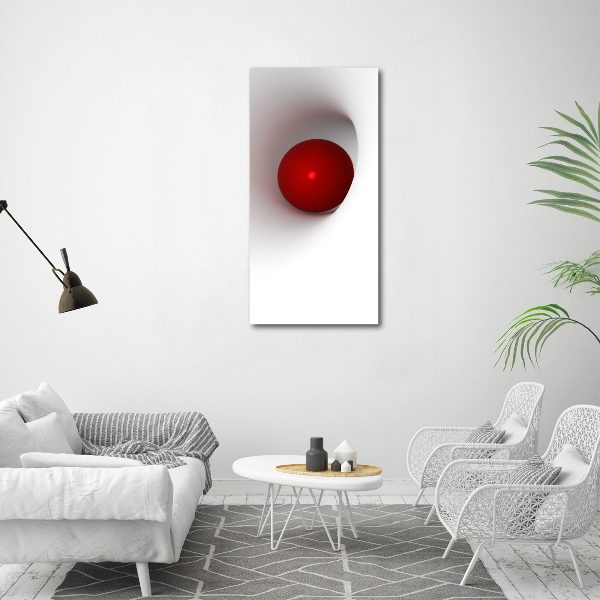 Canvas print Abstraction of the ball