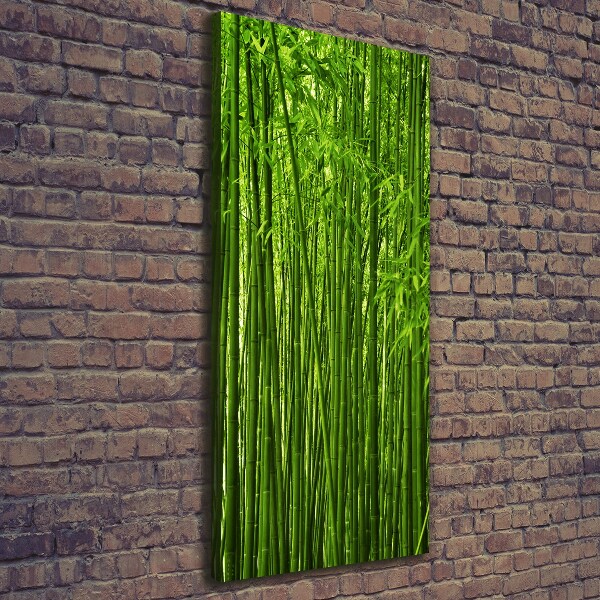 Canvas wall art Bamboo forest