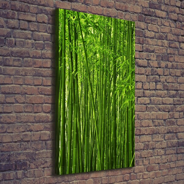 Canvas wall art Bamboo forest