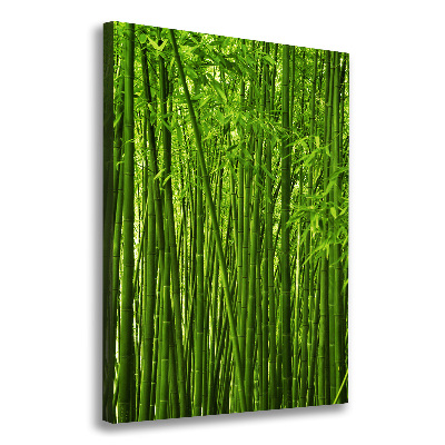 Canvas wall art Bamboo forest