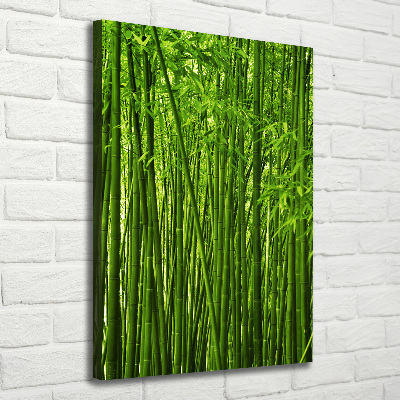 Canvas wall art Bamboo forest