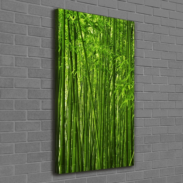 Canvas wall art Bamboo forest