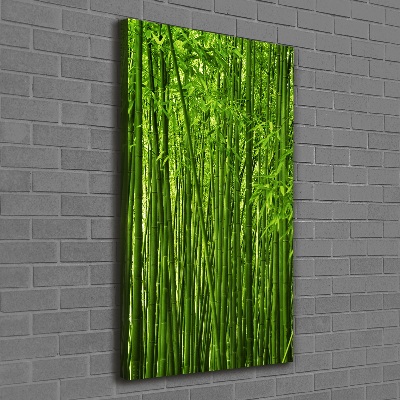 Canvas wall art Bamboo forest