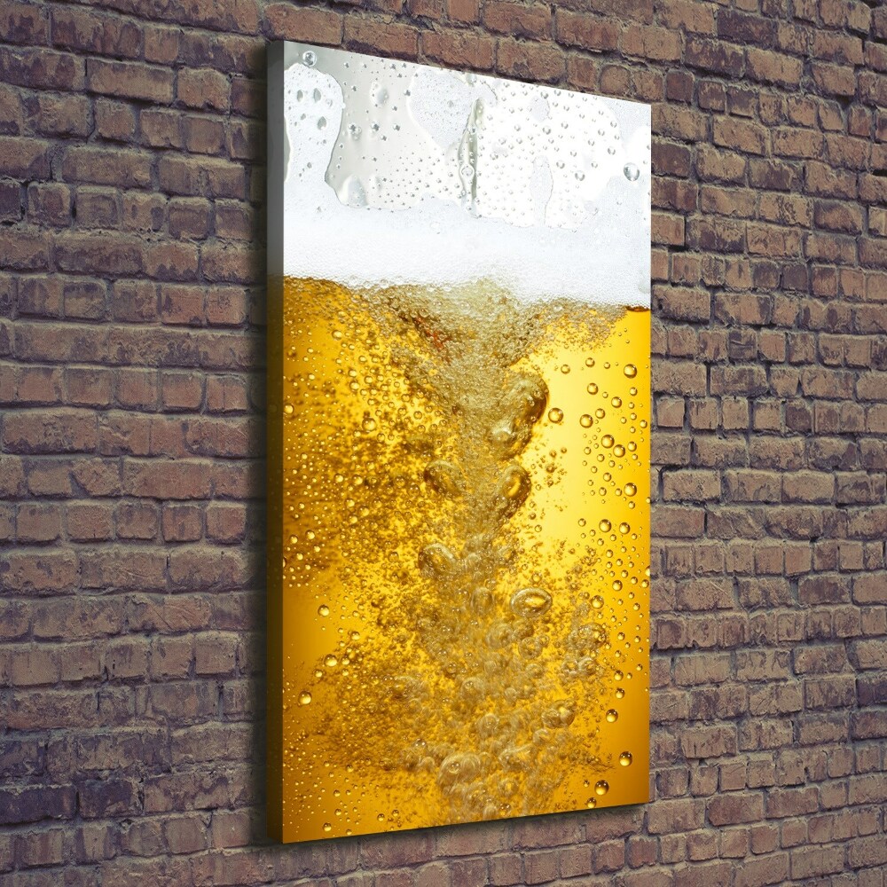 Large canvas wall art Beer