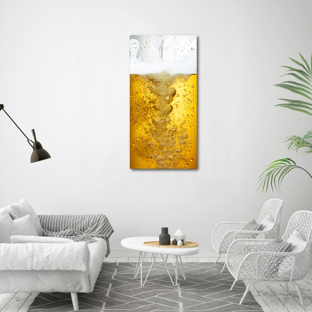 Large canvas wall art Beer