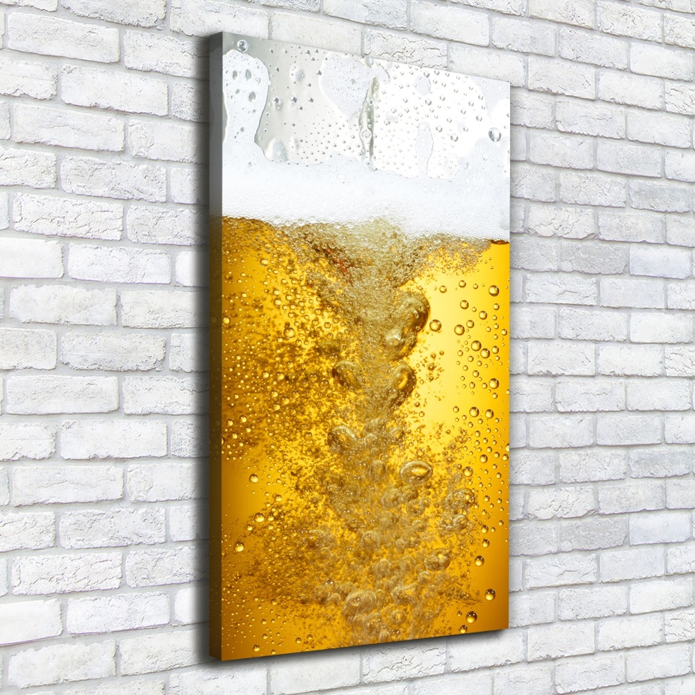 Large canvas wall art Beer