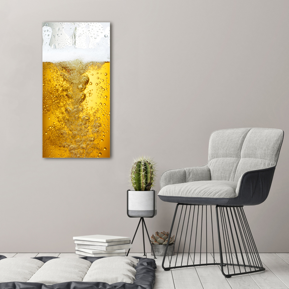 Large canvas wall art Beer