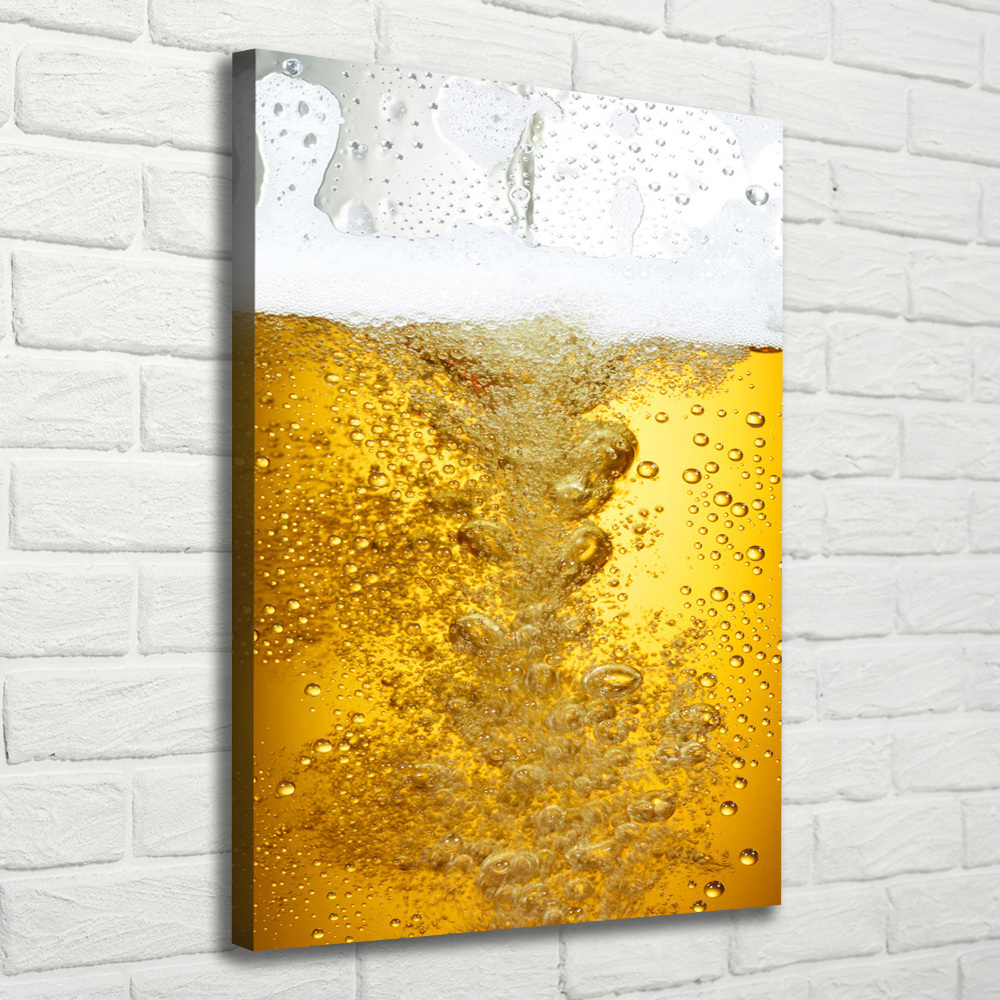 Large canvas wall art Beer