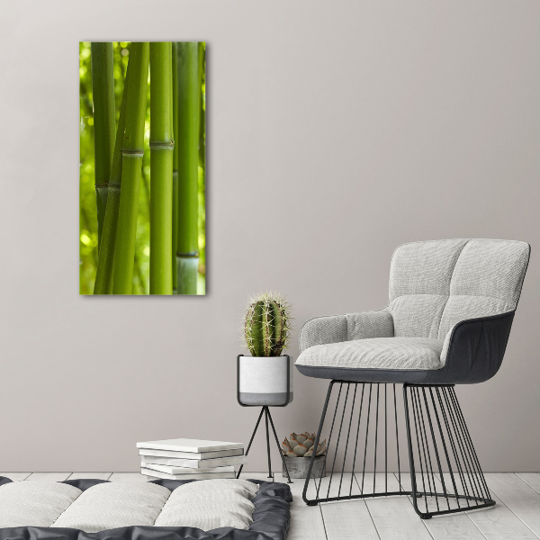 Canvas wall art Bamboo forest