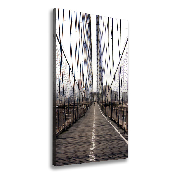 Wall art canvas large Brooklyn bridge