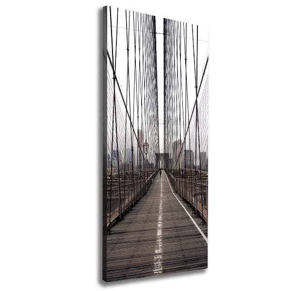 Wall art canvas large Brooklyn bridge