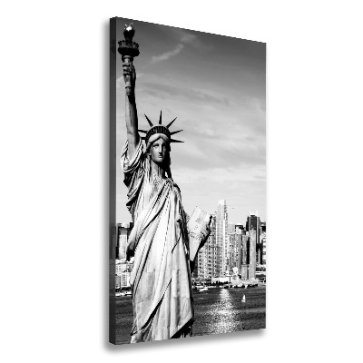 Canvas wall art statue of Liberty