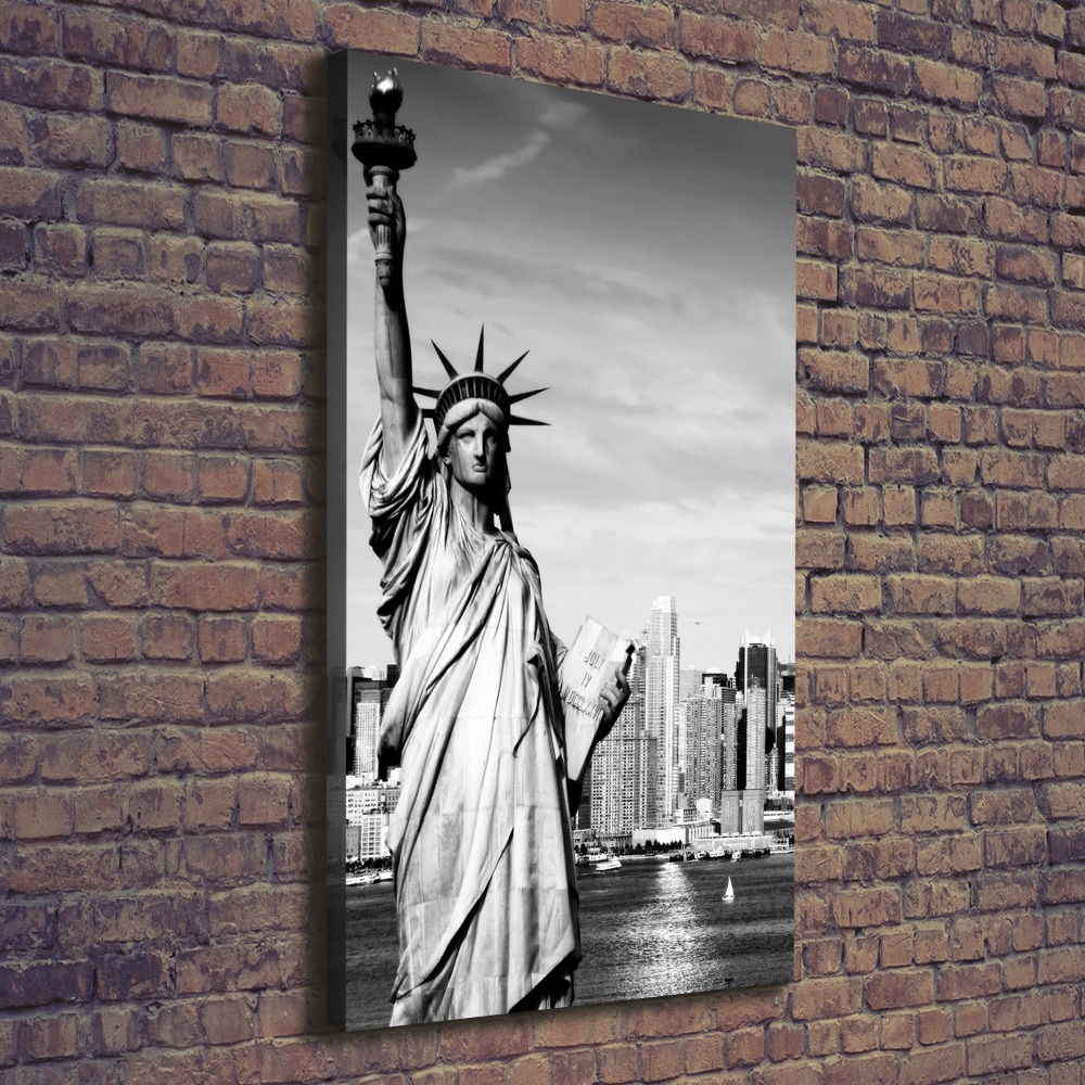 Canvas wall art statue of Liberty