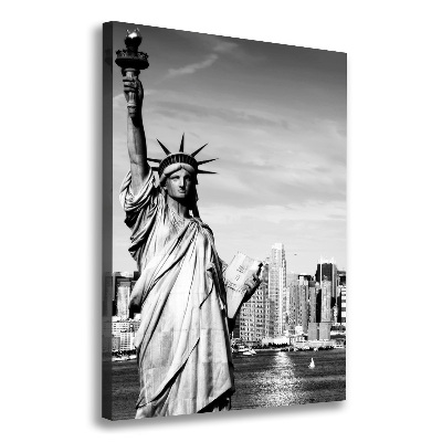 Canvas wall art statue of Liberty