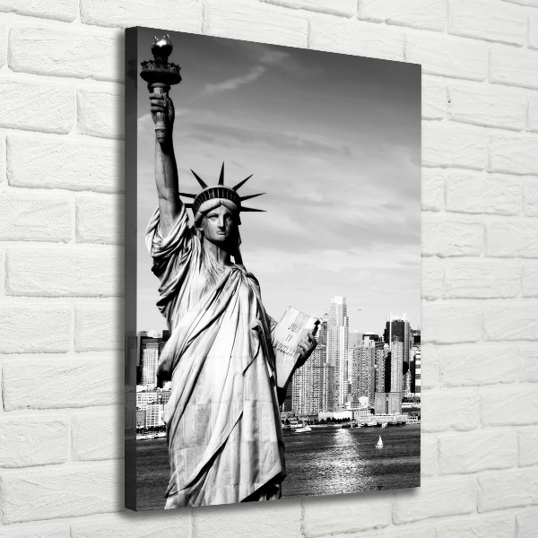 Canvas wall art statue of Liberty