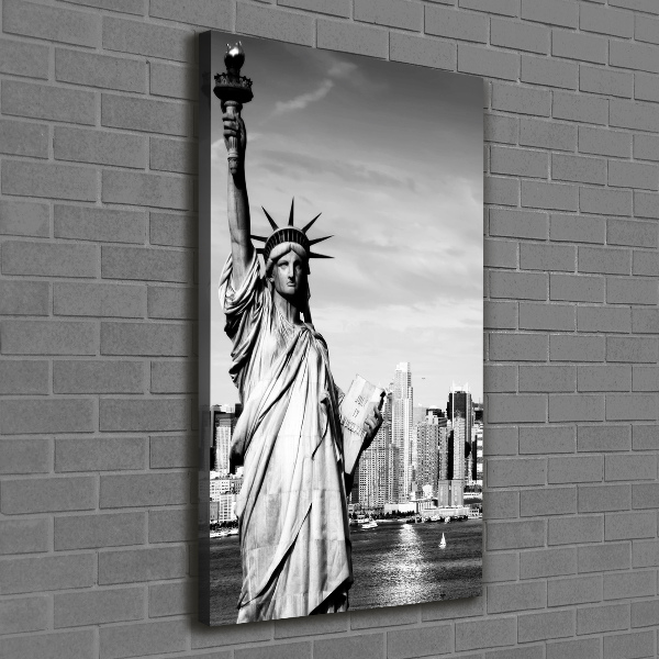 Canvas wall art statue of Liberty