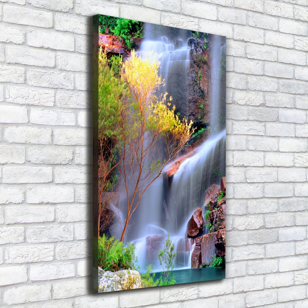 Large canvas wall art Waterfall