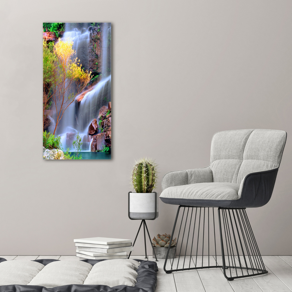 Large canvas wall art Waterfall