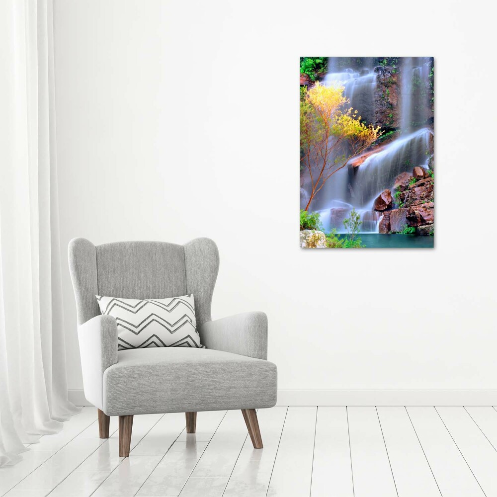 Large canvas wall art Waterfall