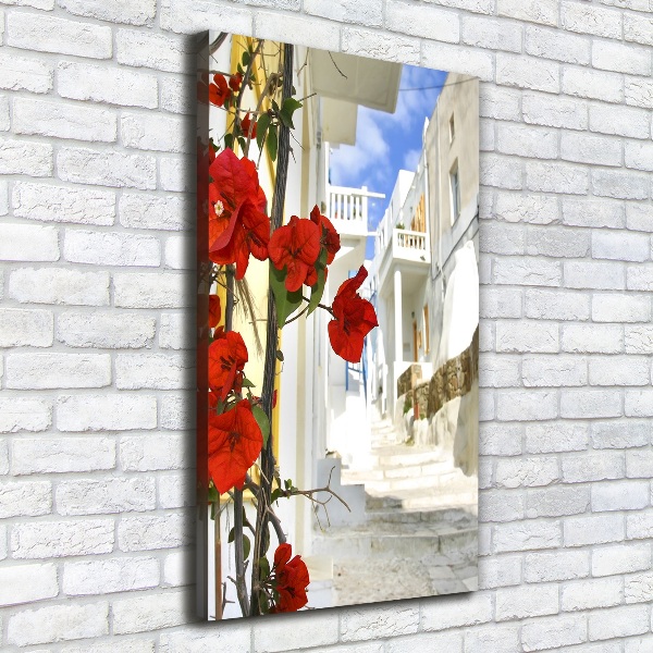 Canvas wall art Mykonos Greece