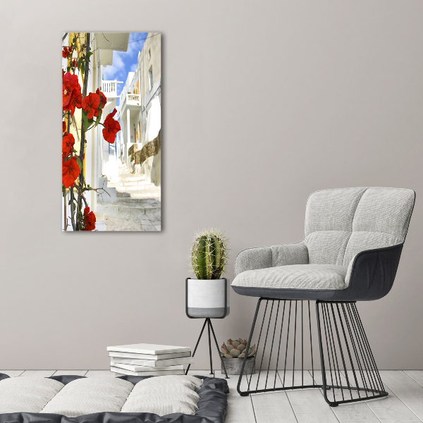 Canvas wall art Mykonos Greece