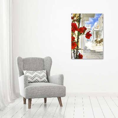 Canvas wall art Mykonos Greece