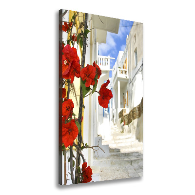 Canvas wall art Mykonos Greece