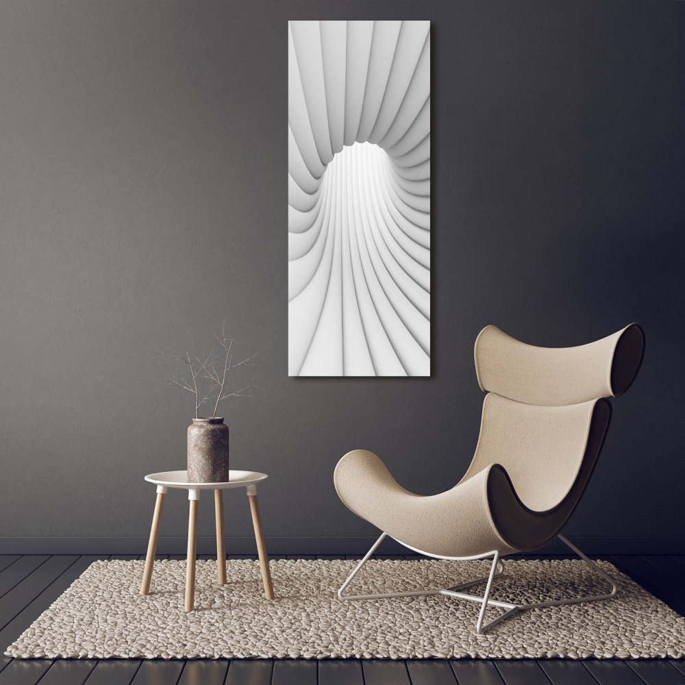 Canvas wall art Tunnel abstraction