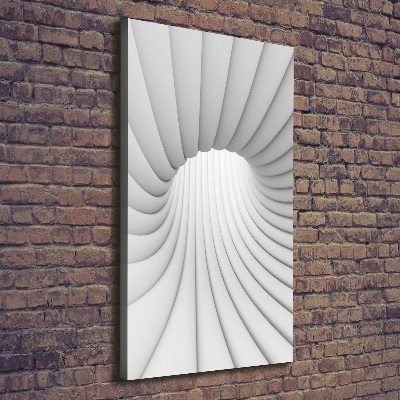 Canvas wall art Tunnel abstraction