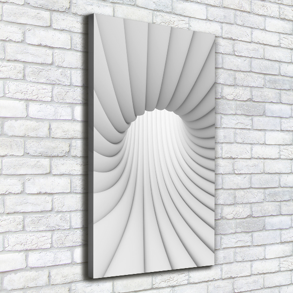 Canvas wall art Tunnel abstraction