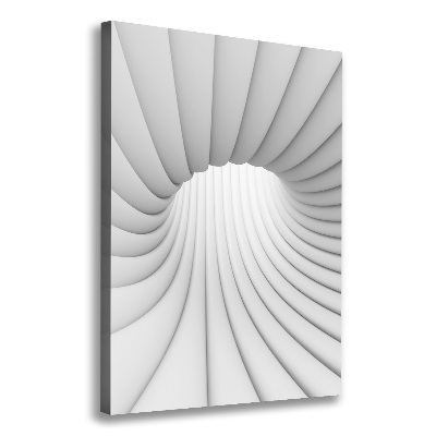 Canvas wall art Tunnel abstraction