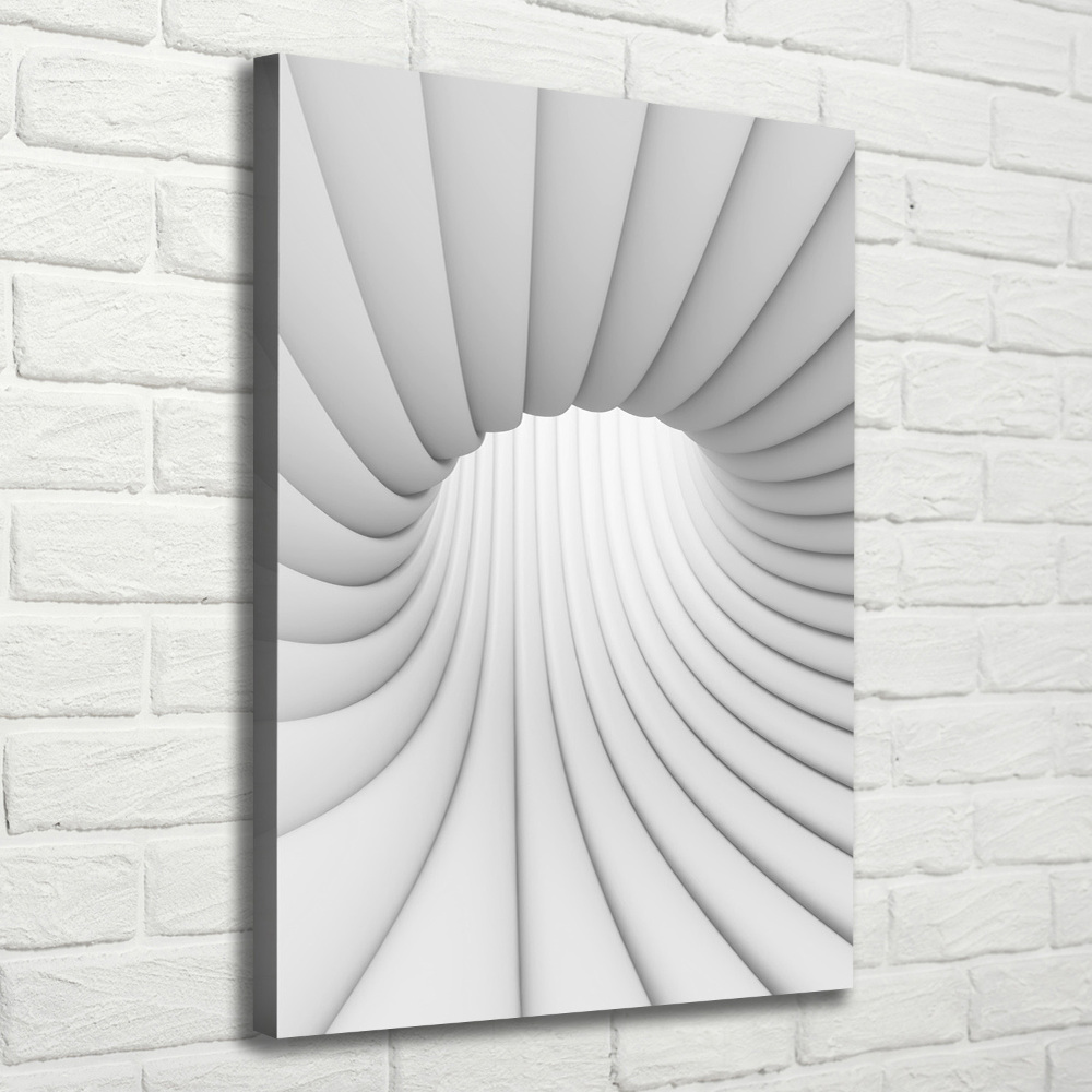 Canvas wall art Tunnel abstraction