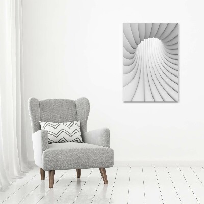 Canvas wall art Tunnel abstraction