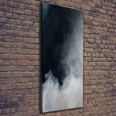 Canvas wall art White