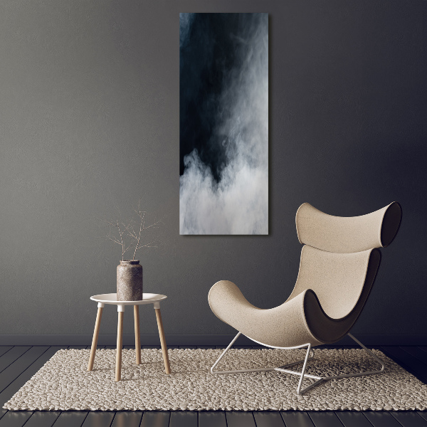 Canvas wall art White