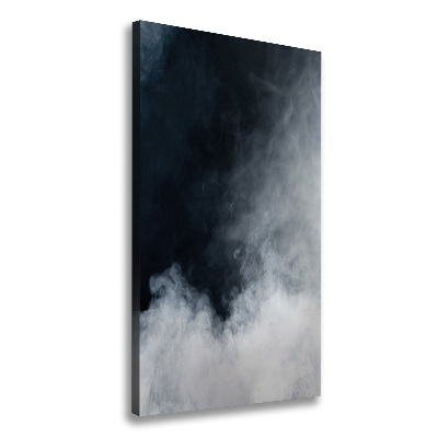 Canvas wall art White