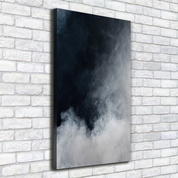 Canvas wall art White