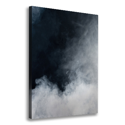 Canvas wall art White