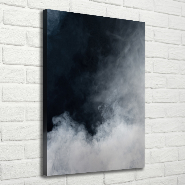 Canvas wall art White