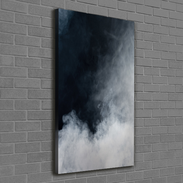 Canvas wall art White