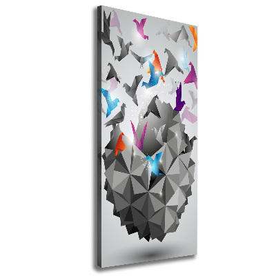 Canvas wall art Paper freedom