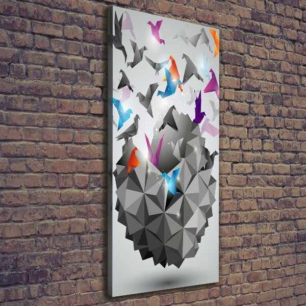 Canvas wall art Paper freedom