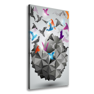 Canvas wall art Paper freedom